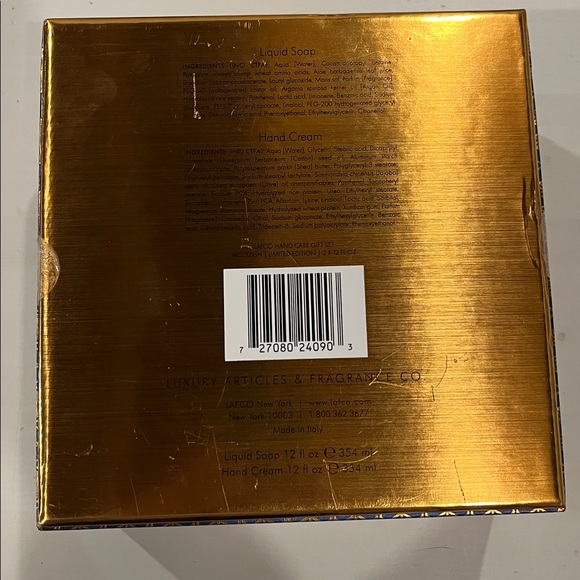 Unopened Lafco Liquid Soap & Hand Cream Set in champagne - Picture 3 of 3